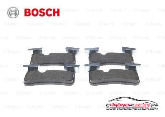 Achat de BOSCH 0 986 494 411 Kit de plaquettes de frein, frein à disque pas chères