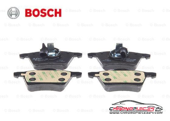 Achat de BOSCH 0 986 494 415 Kit de plaquettes de frein, frein à disque pas chères