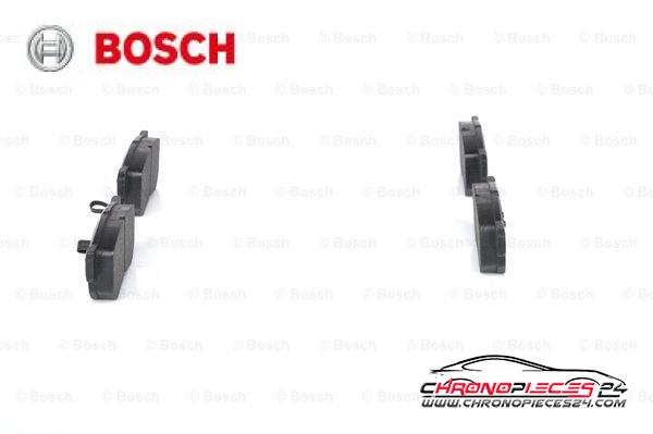 Achat de BOSCH 0 986 494 417 Kit de plaquettes de frein, frein à disque pas chères