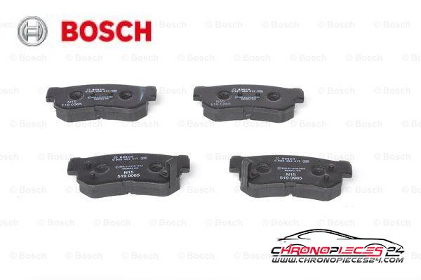 Achat de BOSCH 0 986 494 417 Kit de plaquettes de frein, frein à disque pas chères