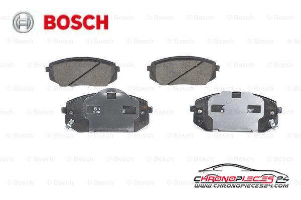 Achat de BOSCH 0 986 494 422 Kit de plaquettes de frein, frein à disque pas chères