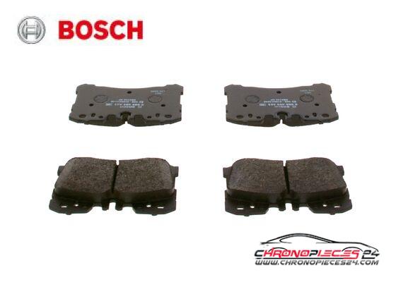 Achat de BOSCH 0 986 494 423 Kit de plaquettes de frein, frein à disque pas chères