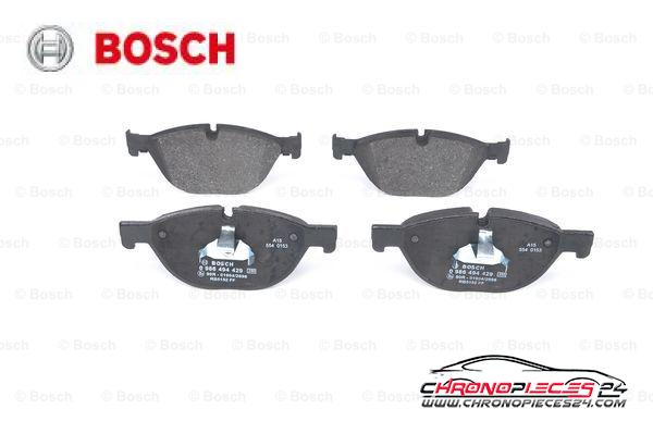 Achat de BOSCH 0 986 494 429 Kit de plaquettes de frein, frein à disque pas chères