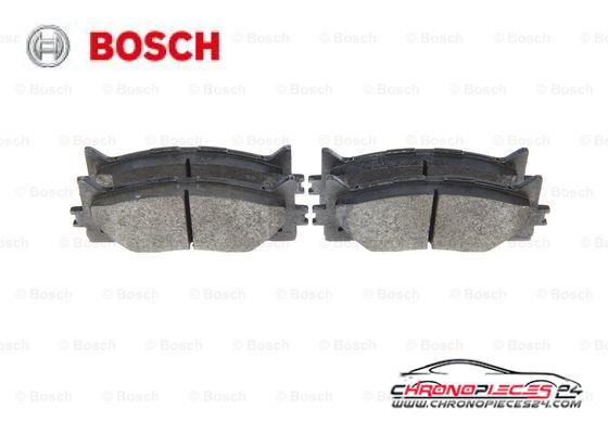 Achat de BOSCH 0 986 494 430 Kit de plaquettes de frein, frein à disque pas chères