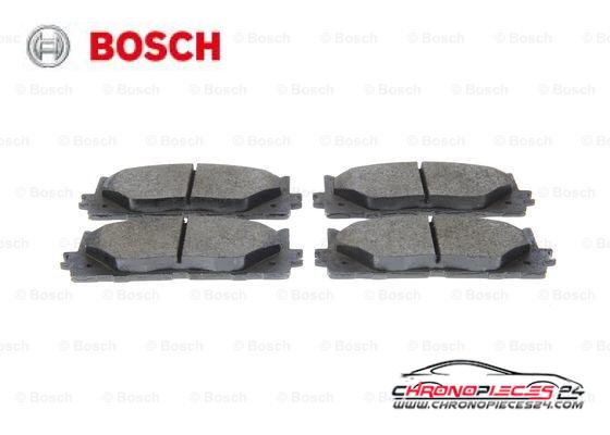 Achat de BOSCH 0 986 494 430 Kit de plaquettes de frein, frein à disque pas chères