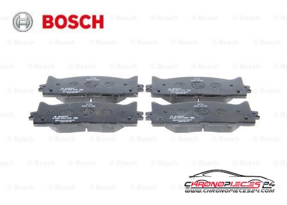 Achat de BOSCH 0 986 494 430 Kit de plaquettes de frein, frein à disque pas chères