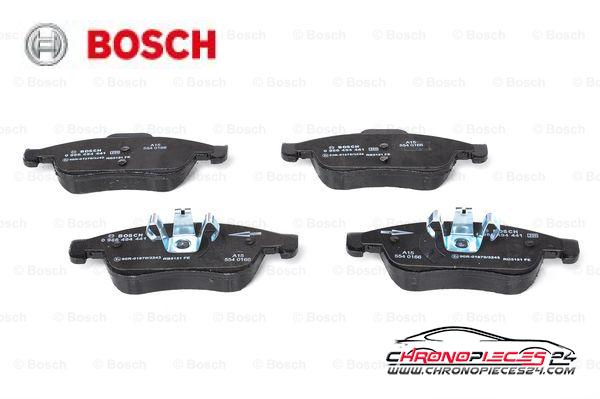 Achat de BOSCH 0 986 494 441 Kit de plaquettes de frein, frein à disque pas chères