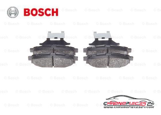 Achat de BOSCH 0 986 494 444 Kit de plaquettes de frein, frein à disque pas chères