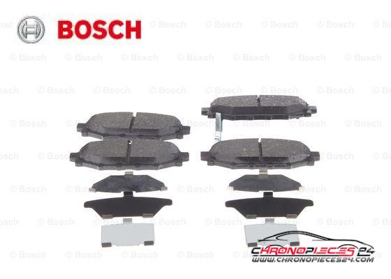 Achat de BOSCH 0 986 494 444 Kit de plaquettes de frein, frein à disque pas chères