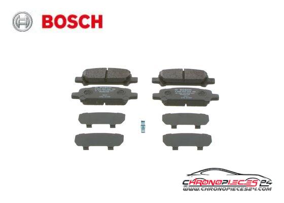 Achat de BOSCH 0 986 494 445 Kit de plaquettes de frein, frein à disque pas chères