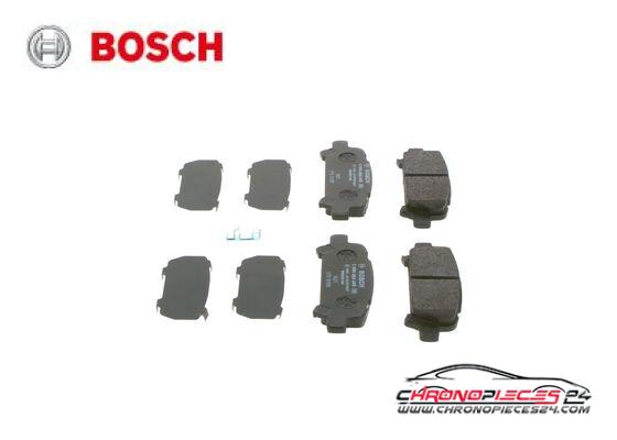 Achat de BOSCH 0 986 494 445 Kit de plaquettes de frein, frein à disque pas chères