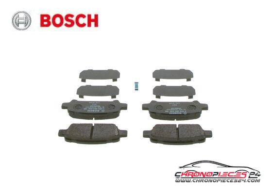 Achat de BOSCH 0 986 494 445 Kit de plaquettes de frein, frein à disque pas chères