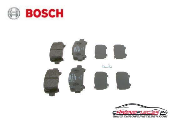 Achat de BOSCH 0 986 494 445 Kit de plaquettes de frein, frein à disque pas chères