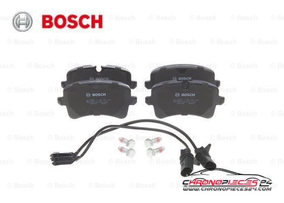 Achat de BOSCH 0 986 494 446 Kit de plaquettes de frein, frein à disque pas chères