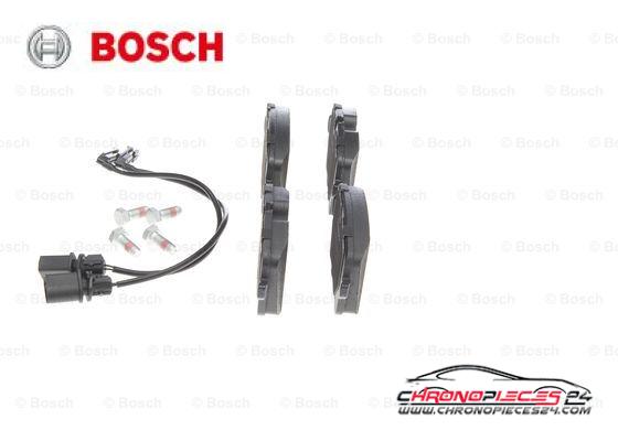 Achat de BOSCH 0 986 494 446 Kit de plaquettes de frein, frein à disque pas chères