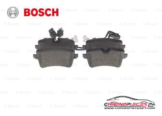 Achat de BOSCH 0 986 494 446 Kit de plaquettes de frein, frein à disque pas chères