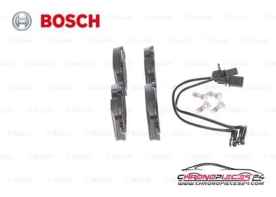 Achat de BOSCH 0 986 494 446 Kit de plaquettes de frein, frein à disque pas chères