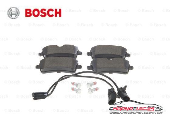 Achat de BOSCH 0 986 494 446 Kit de plaquettes de frein, frein à disque pas chères