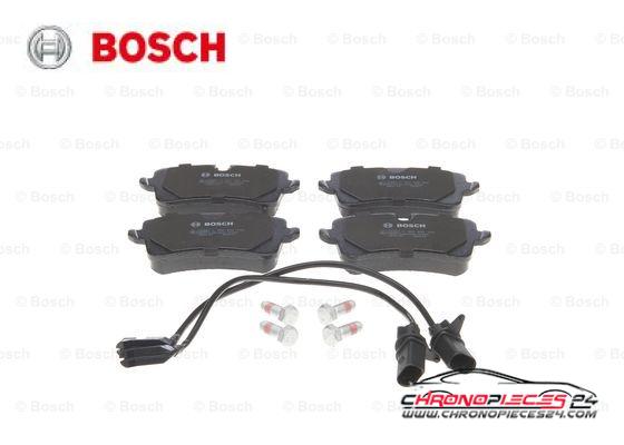 Achat de BOSCH 0 986 494 446 Kit de plaquettes de frein, frein à disque pas chères