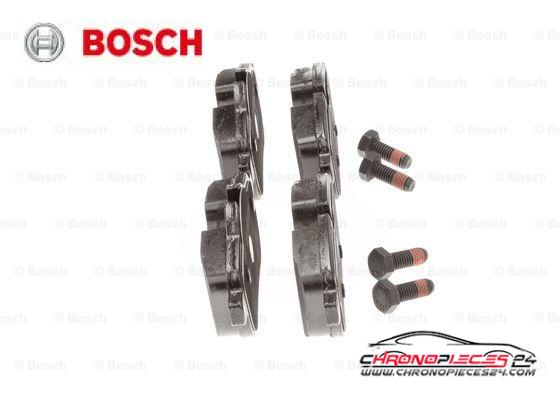 Achat de BOSCH 0 986 494 450 Kit de plaquettes de frein, frein à disque pas chères