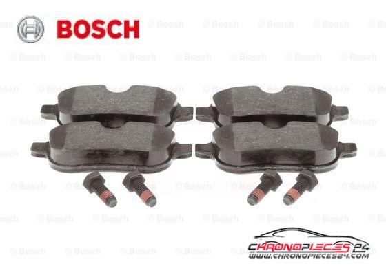 Achat de BOSCH 0 986 494 450 Kit de plaquettes de frein, frein à disque pas chères