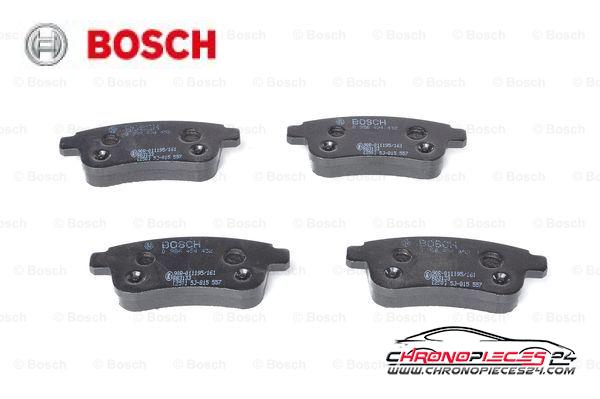 Achat de BOSCH 0 986 494 452 Kit de plaquettes de frein, frein à disque pas chères