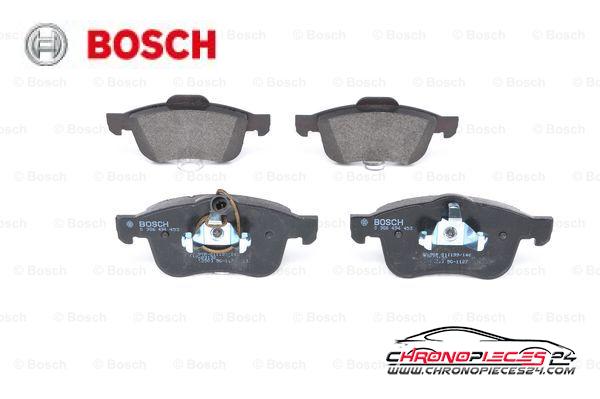 Achat de BOSCH 0 986 494 453 Kit de plaquettes de frein, frein à disque pas chères