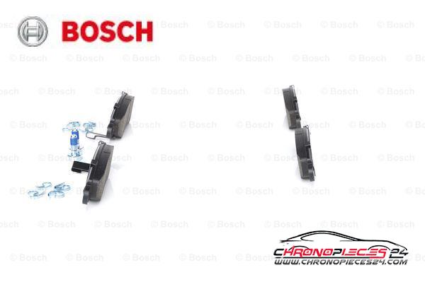 Achat de BOSCH 0 986 494 458 Kit de plaquettes de frein, frein à disque pas chères