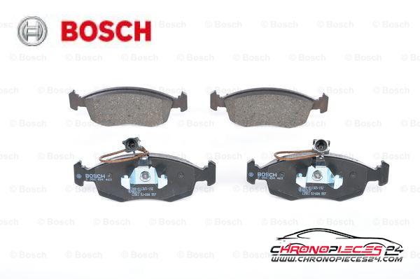 Achat de BOSCH 0 986 494 463 Kit de plaquettes de frein, frein à disque pas chères