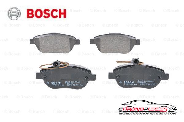 Achat de BOSCH 0 986 494 464 Kit de plaquettes de frein, frein à disque pas chères