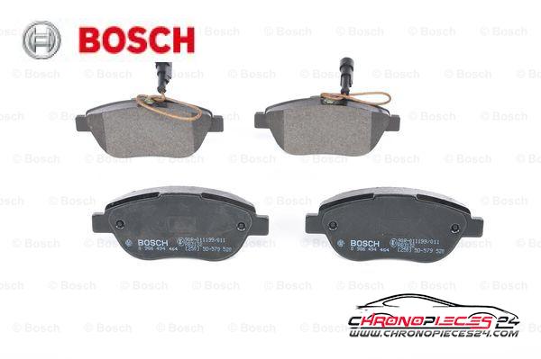 Achat de BOSCH 0 986 494 464 Kit de plaquettes de frein, frein à disque pas chères