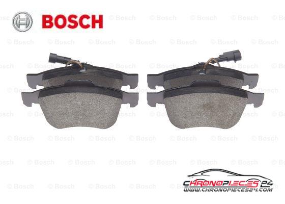 Achat de BOSCH 0 986 494 465 Kit de plaquettes de frein, frein à disque pas chères