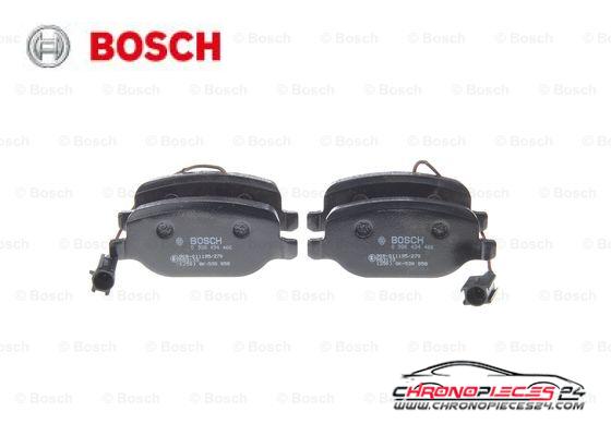 Achat de BOSCH 0 986 494 466 Kit de plaquettes de frein, frein à disque pas chères