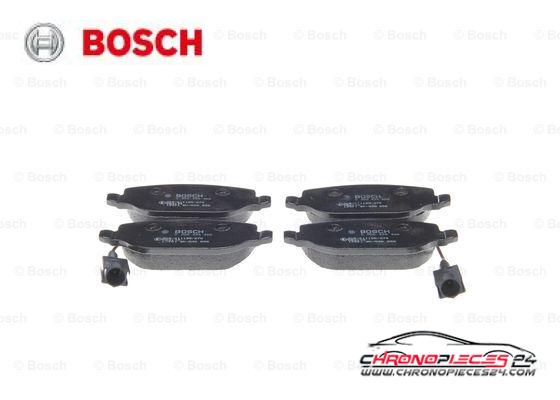 Achat de BOSCH 0 986 494 466 Kit de plaquettes de frein, frein à disque pas chères