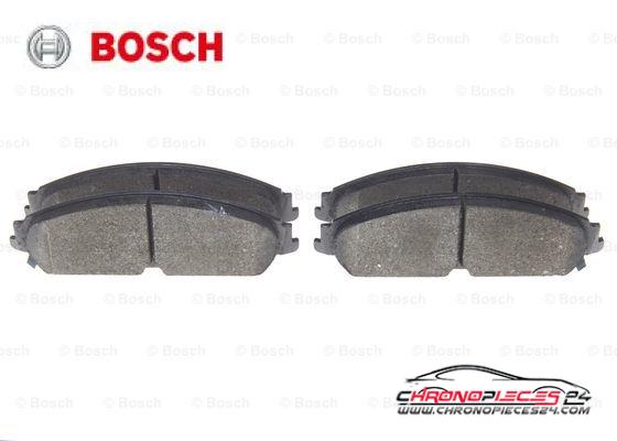 Achat de BOSCH 0 986 494 483 Kit de plaquettes de frein, frein à disque pas chères