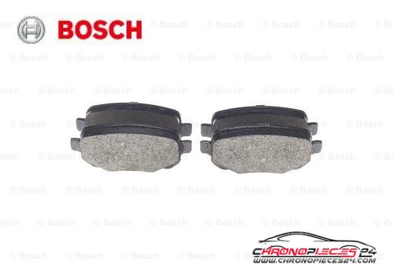 Achat de BOSCH 0 986 494 496 Kit de plaquettes de frein, frein à disque pas chères