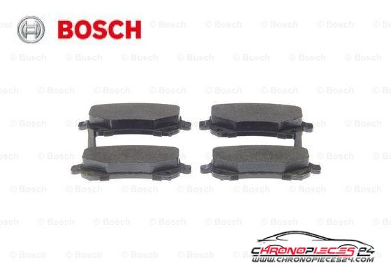 Achat de BOSCH 0 986 494 496 Kit de plaquettes de frein, frein à disque pas chères