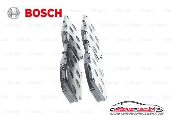 Achat de BOSCH 0 986 494 497 Kit de plaquettes de frein, frein à disque pas chères