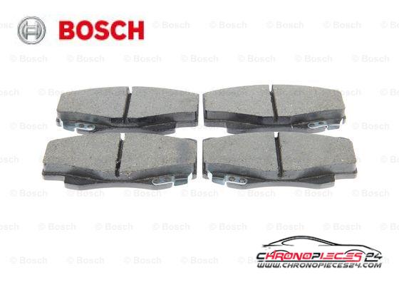 Achat de BOSCH 0 986 494 497 Kit de plaquettes de frein, frein à disque pas chères