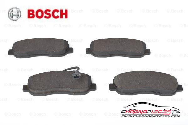 Achat de BOSCH 0 986 494 498 Kit de plaquettes de frein, frein à disque pas chères