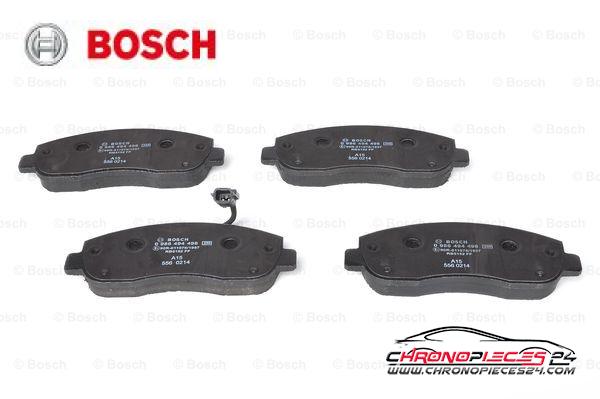 Achat de BOSCH 0 986 494 498 Kit de plaquettes de frein, frein à disque pas chères