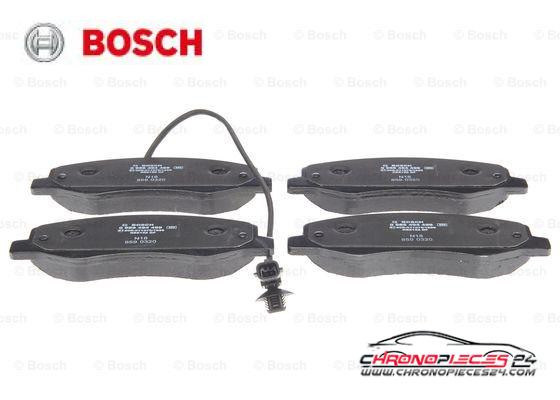 Achat de BOSCH 0 986 494 499 Kit de plaquettes de frein, frein à disque pas chères