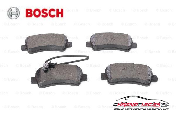 Achat de BOSCH 0 986 494 500 Kit de plaquettes de frein, frein à disque pas chères