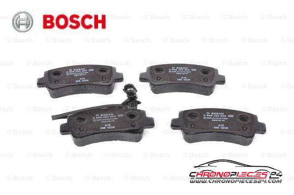 Achat de BOSCH 0 986 494 500 Kit de plaquettes de frein, frein à disque pas chères