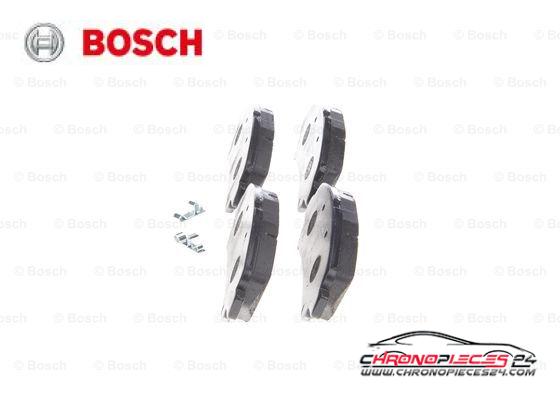 Achat de BOSCH 0 986 494 501 Kit de plaquettes de frein, frein à disque pas chères