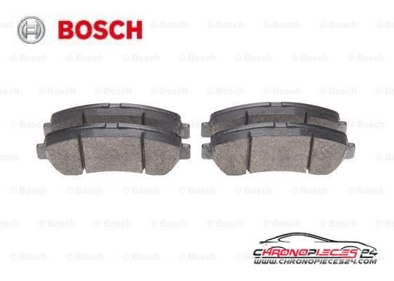 Achat de BOSCH 0 986 494 501 Kit de plaquettes de frein, frein à disque pas chères