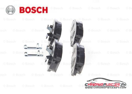 Achat de BOSCH 0 986 494 502 Kit de plaquettes de frein, frein à disque pas chères