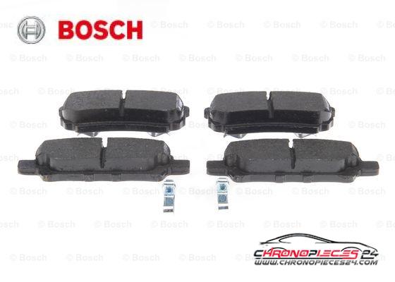 Achat de BOSCH 0 986 494 502 Kit de plaquettes de frein, frein à disque pas chères