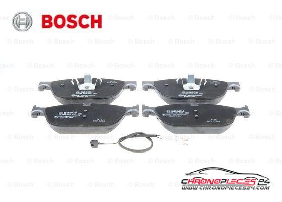 Achat de BOSCH 0 986 494 526 Kit de plaquettes de frein, frein à disque pas chères