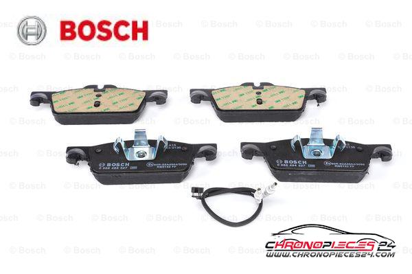 Achat de BOSCH 0 986 494 527 Kit de plaquettes de frein, frein à disque pas chères